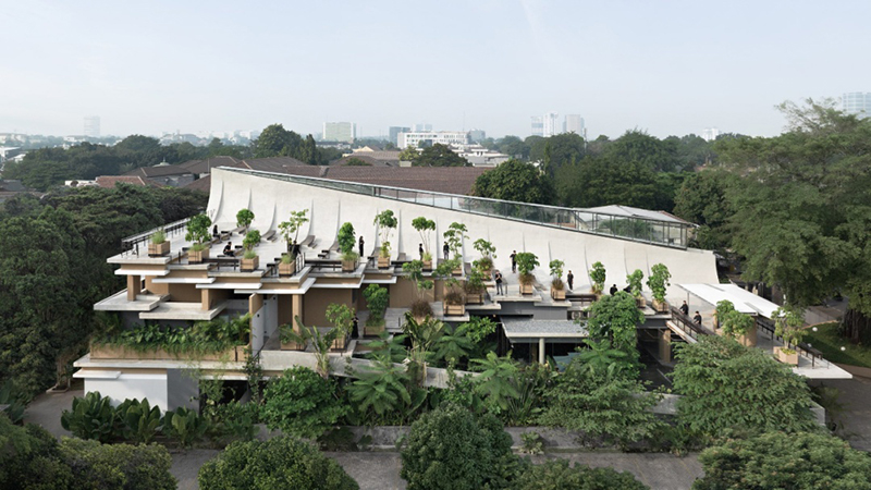 高空之上的味蕾享受，獨特的餐廳設計