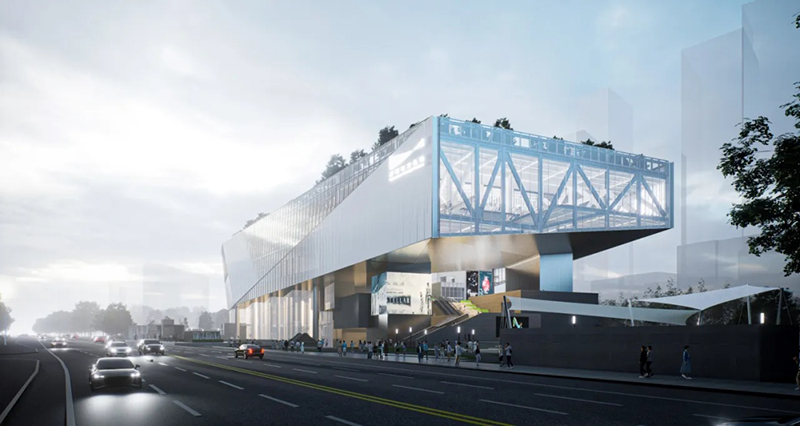 鋼鐵巨物|深圳文化館新館