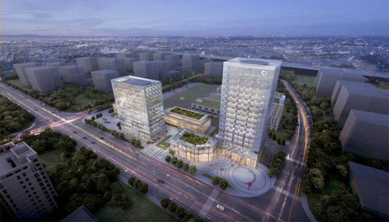 圓通國(guó)際金融和科技總部項(xiàng)目，預(yù)計(jì)9月竣工