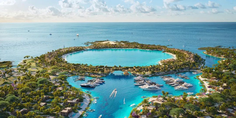 Foster + Partners公布紅?！坝篮慊▓@” 拉赫克島設(shè)計(jì)方案